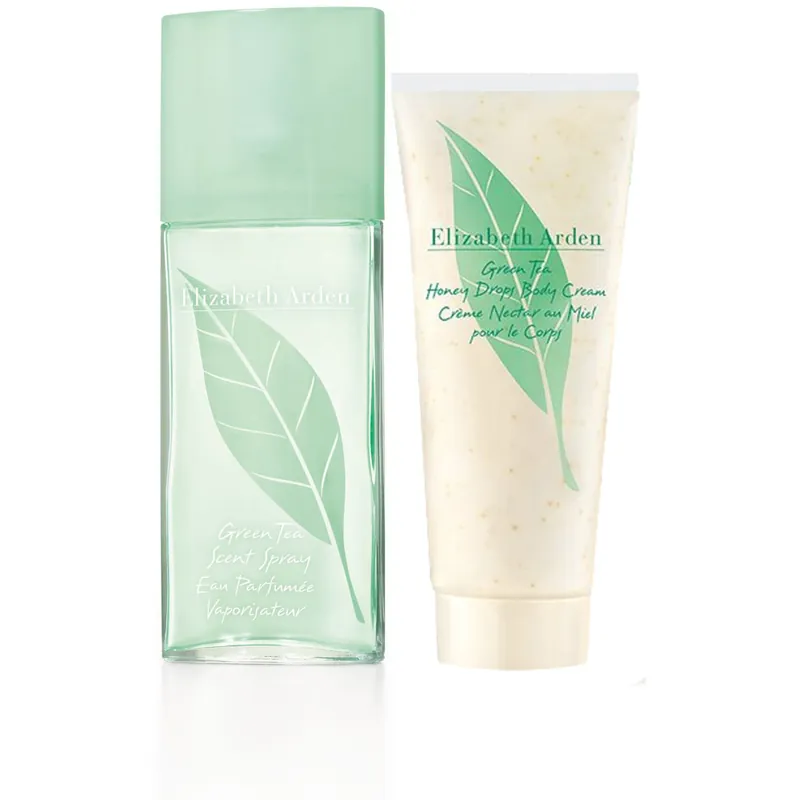 Green Tea Set, EdT 100ml + Body Lotion 100ml Alennettu Hinta
