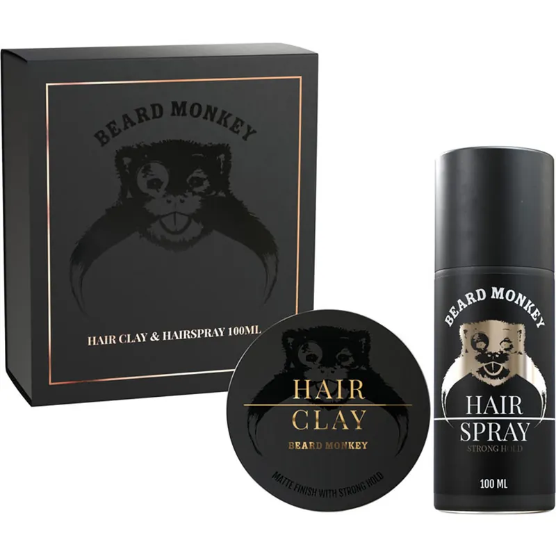 Hair Set - Clay 100ml + Hairspray 100ml Edullinen Hinta