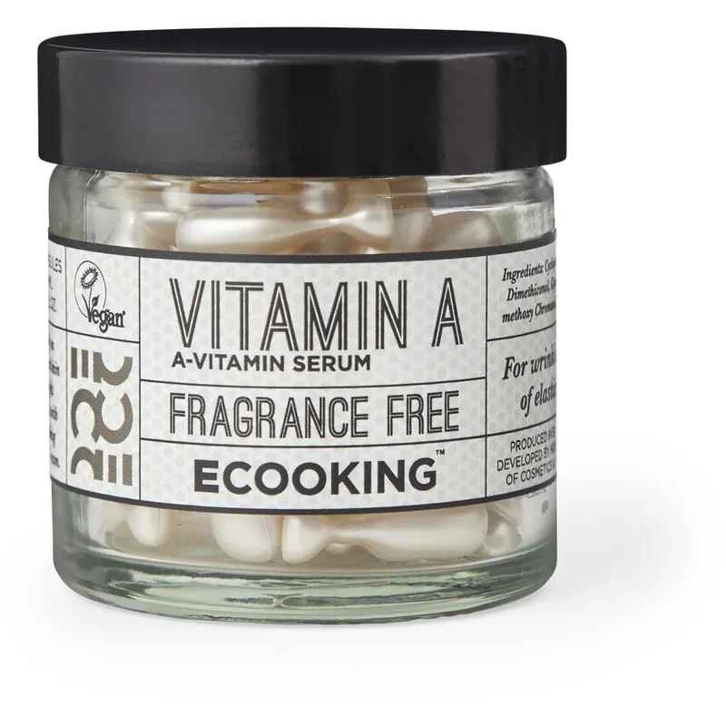 Loppuunmyynti Vitamin A Serum Capsules, 60-Pack
