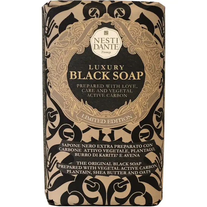 Korkea Laatu 60th Anniversary Luxury Black Soap, 250g