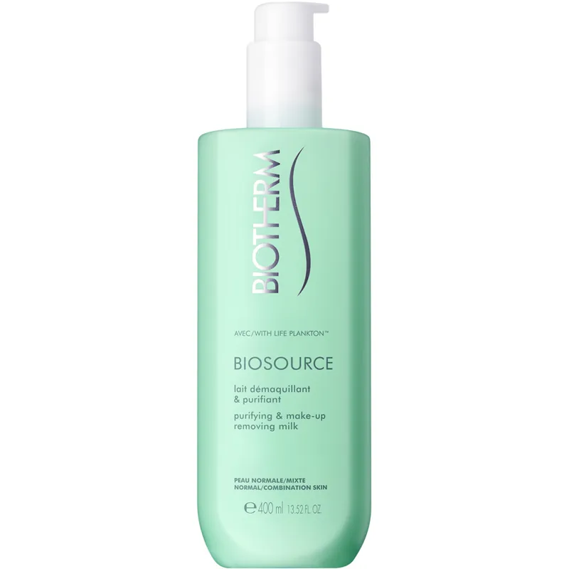 Biosource Purifying & Make-Up Removing Milk, 400ml Suoraan Valmistajalta