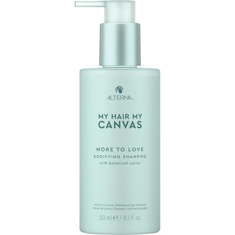 My Hair My Canvas More to Love Bodifying Shampoo, 251ml Uusi Malli
