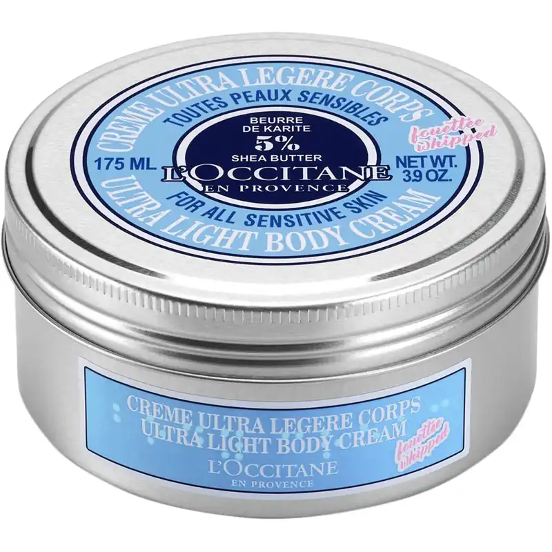 Shea Butter Ultra Light Body Creme, 175ml Edullinen