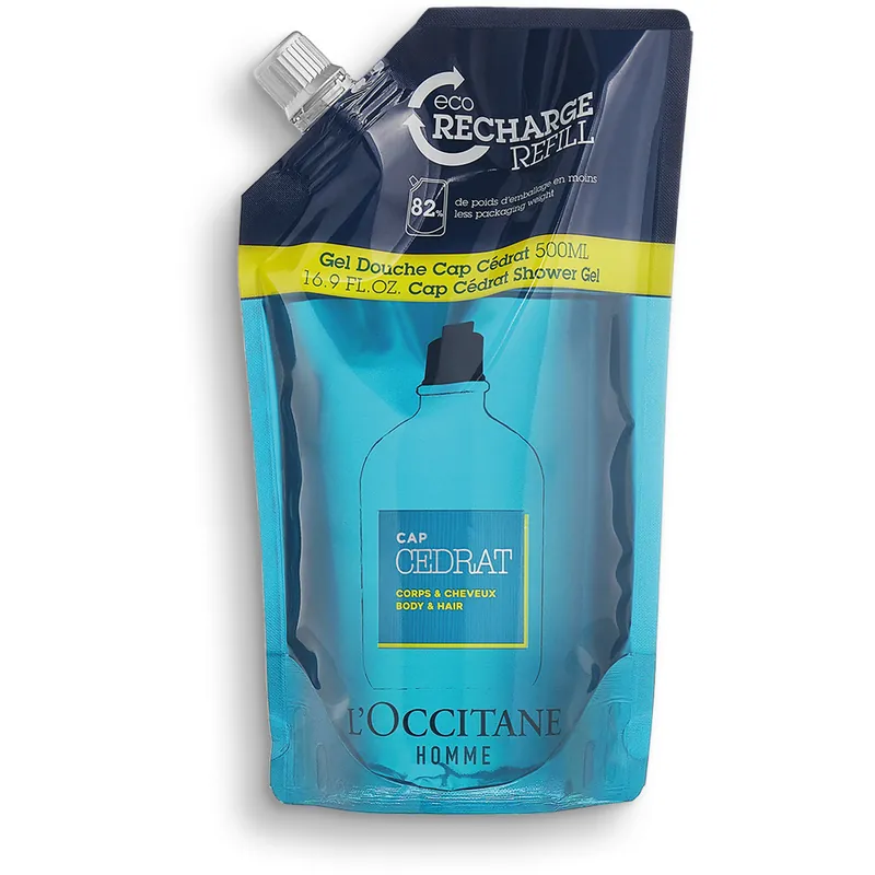 Cap Cédrat Shower Gel Refill, 500ml Aito