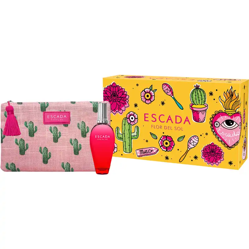 Osta Nyt Flor Del Sol Gift Set, EdT 30ml + Pouch