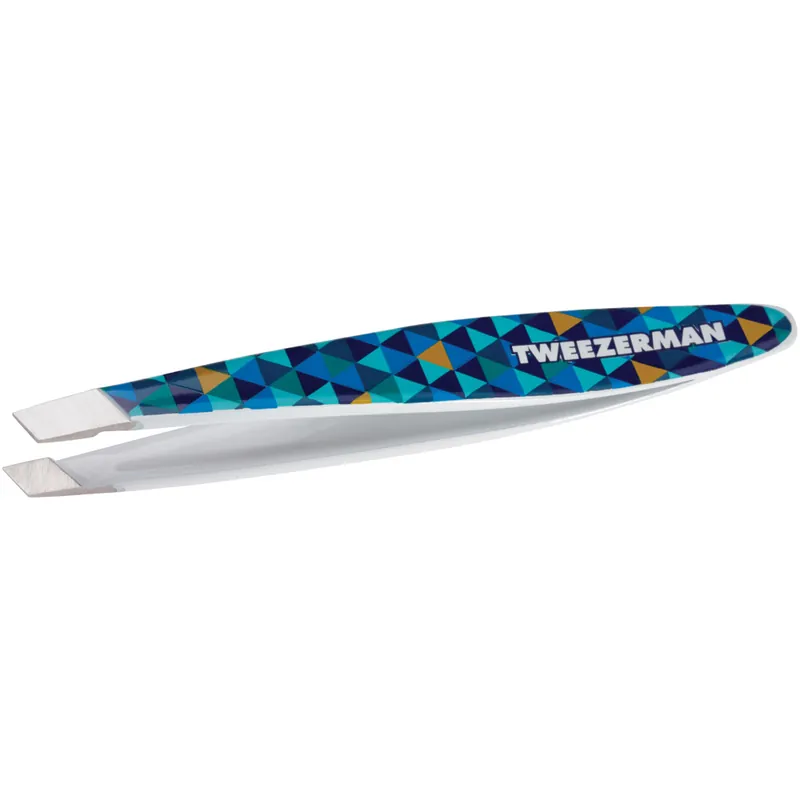 Mini Slant Tweezer Blue Mosaic Halpa Hinta
