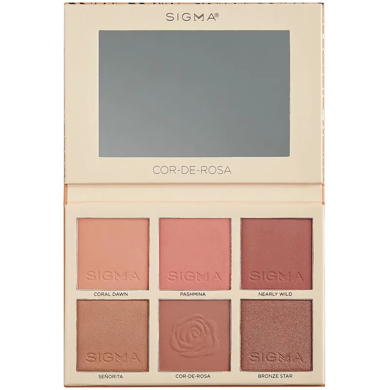 Suosittu Cor-De-Rosa Blush Palette