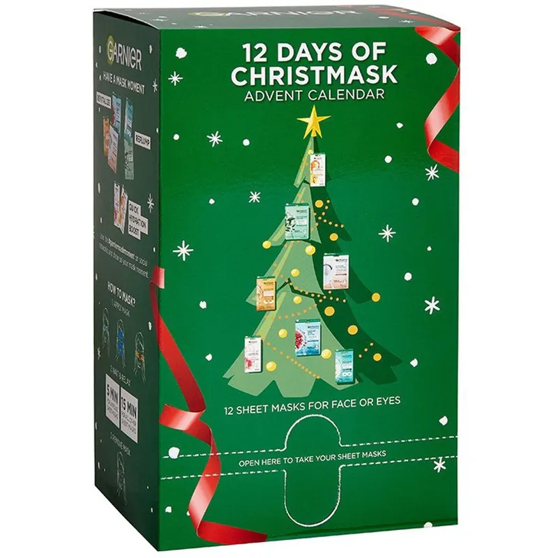 Alennettu 12 Days of Christmask Advent Calendar