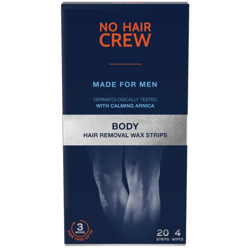 Hair Removal Wax Strips, 20 Strips Lähetetään Heti