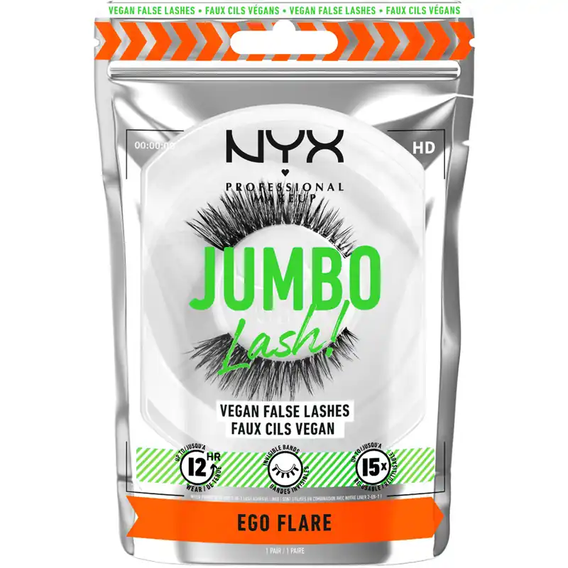 Jumbo Lash! Vegan False Lashes, 05 Ego Flare Osta Nyt