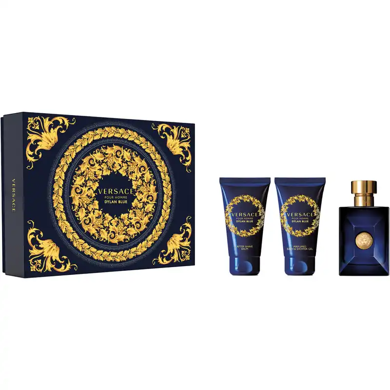 Dylan Blue Pour Homme Gift Set, EdT 50ml + Shower Gel 50ml + After Shave Balm 50ml Lähetetään Heti