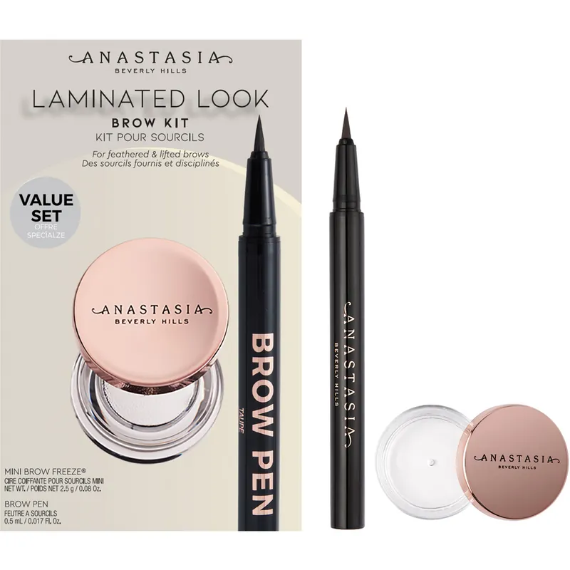 Aito Laminated Look Brow Kit, Medium Brown