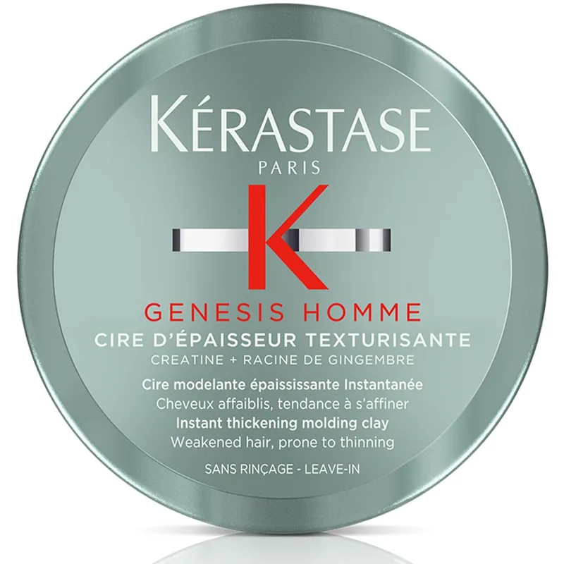 Genesis Homme Cire d'épaisseur texturisante, 75ml Halpa