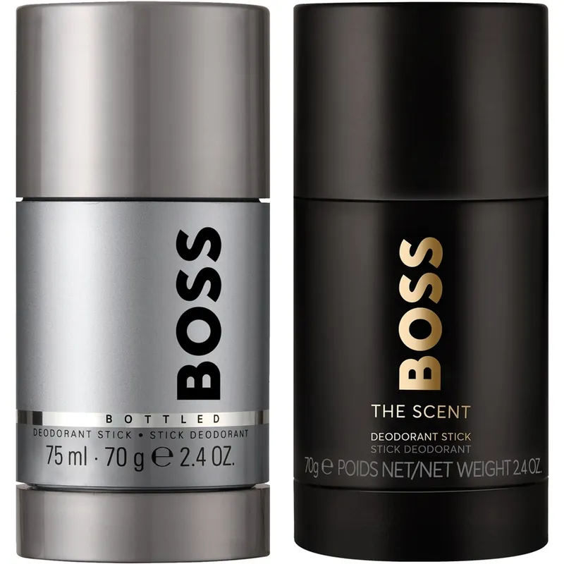 Boss Bottled Deostick 75ml/g + The Scent Deostick 75ml Kausialennus