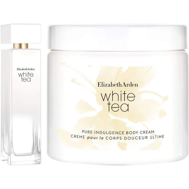 White Tea EdT 100ml + Tea Body Cream 400ml Alennettu