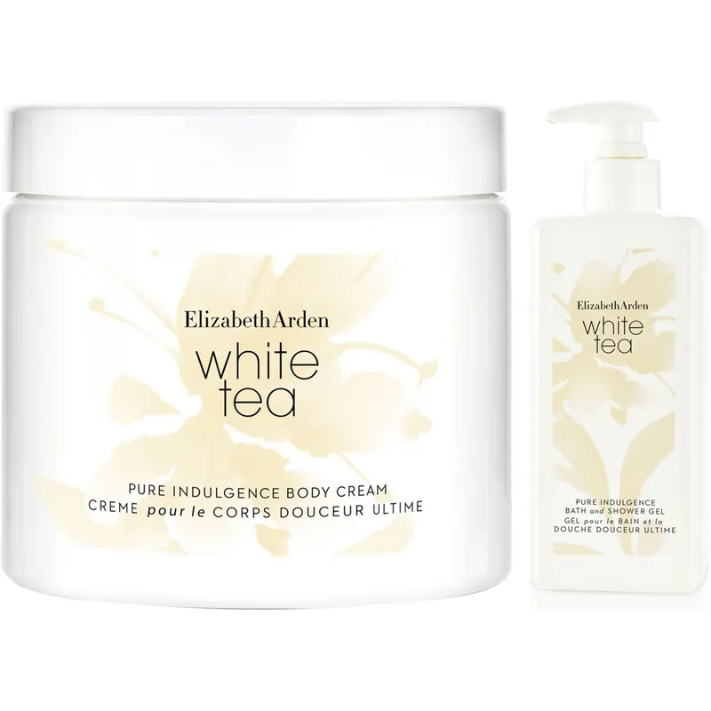 Edullinen Hinta White Tea Shower Gel 400ml + Tea Body Cream 400ml
