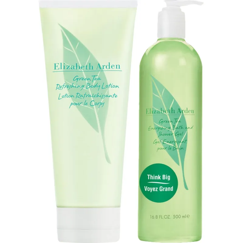 Uutuus Green Tea Body Lotion 500ml + Bath & Shower Gel 500ml