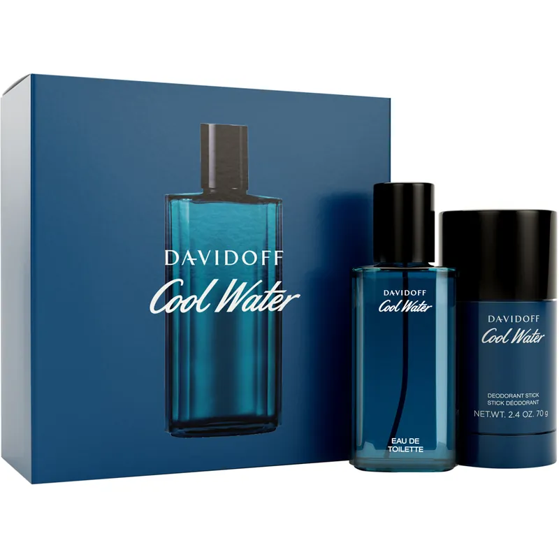 Cool Water Man Gift Set, EdT & Deo Stick 2023 Osta Verkossa