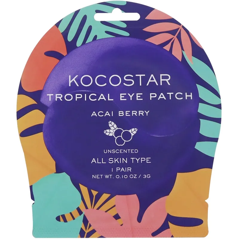 Korkea Laatu Tropical Eye Patch Acai Berry, 1 pair