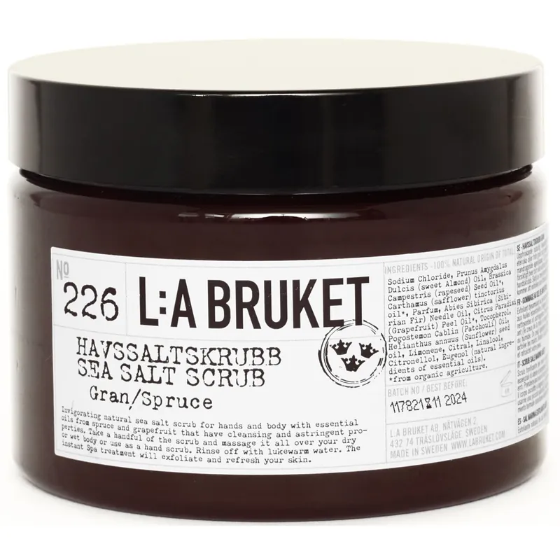 226 Sea Salt Scrub, Spruce, 420g Turvallinen Maksu