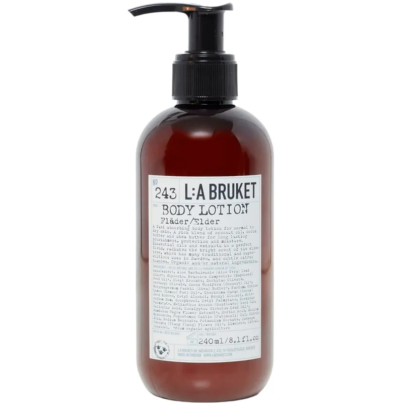 243 Body Lotion, Elder, 240ml Suoraan Valmistajalta