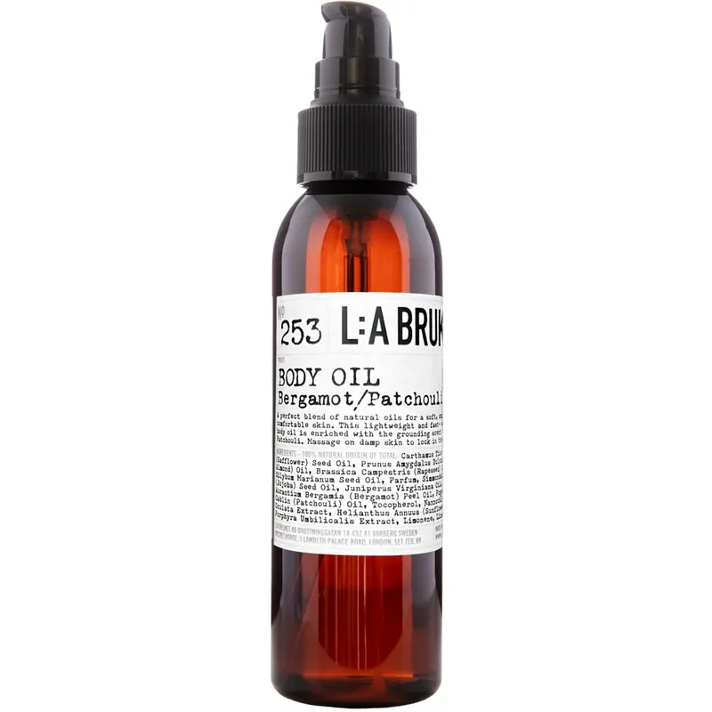 253 Body Oil Bergamot/Patchouli, 120ml Rajoitettu Tarjous