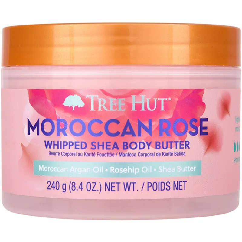 Whipped Body Butter Moroccan Rose, 240g Edullinen