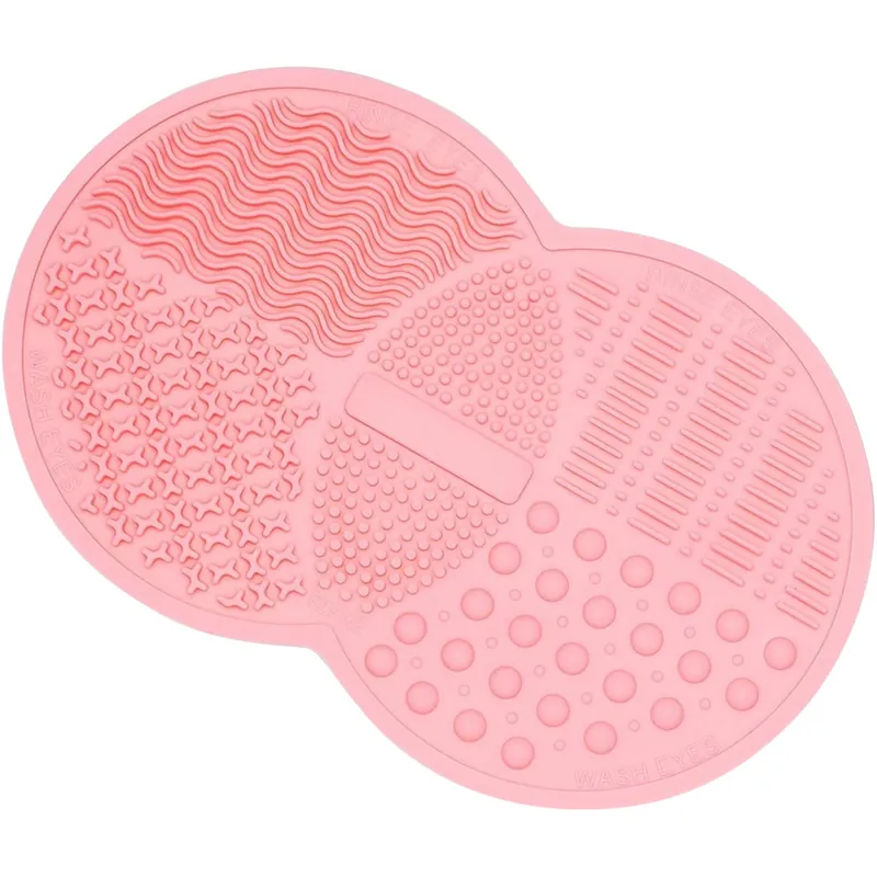 Uutuus Silicone Makeup Brush Cleansing Tool, Pink