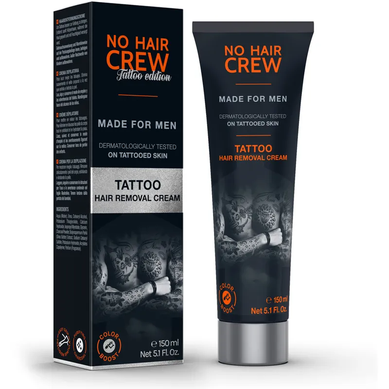 Tukkuhinta No Hair Crew Tattoo Hair Removal Cream, 150ml