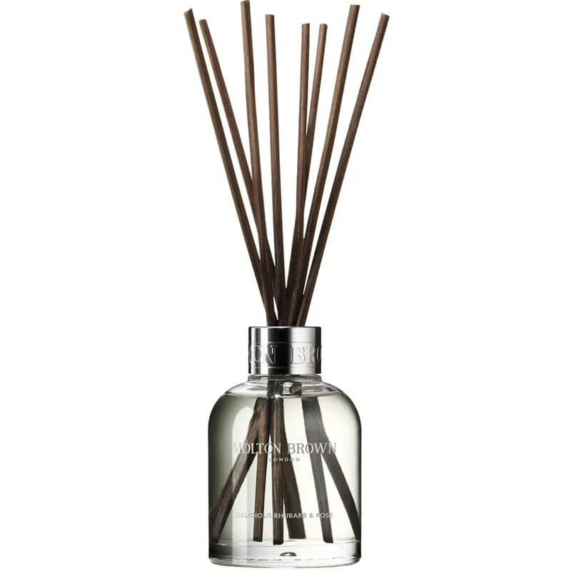 Delicious Rhubarb & Rose Aroma Reeds Diffuser, 150ml Pikatoimitus