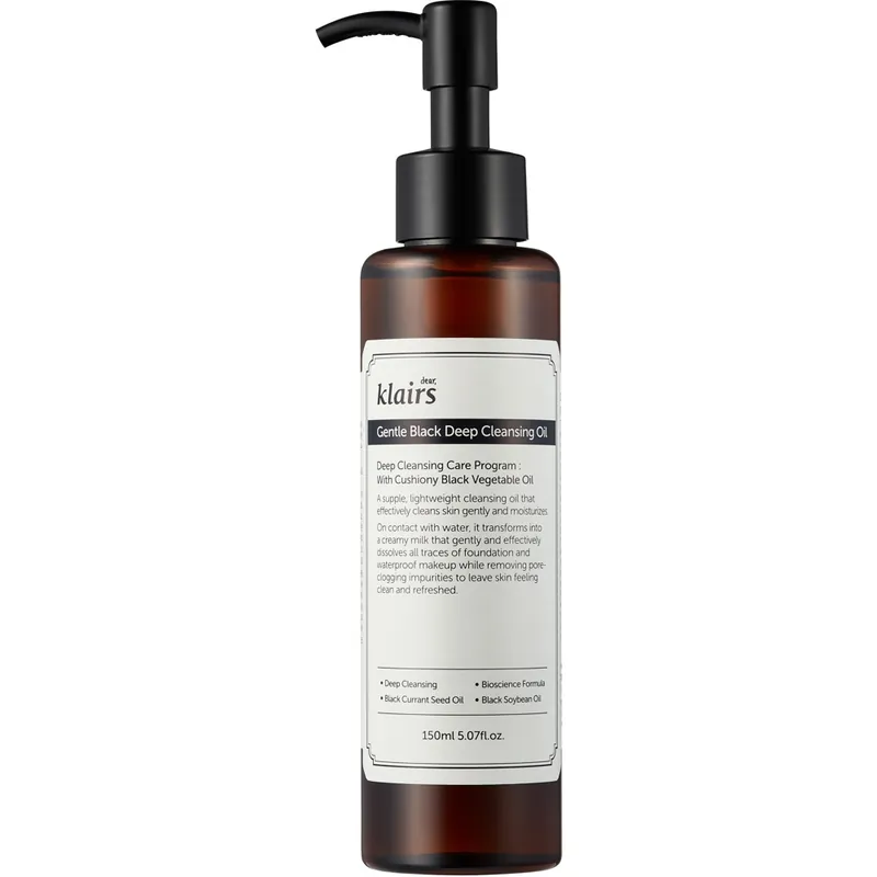 Alkuperäinen Gentle Black Deep Cleansing Oil, 150ml