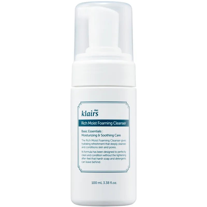 Rich Moist Foaming Cleanser, 100ml Kampanjahinta