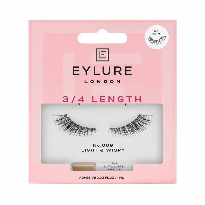 3/4 Length Lashes, No. 009 Uutuus