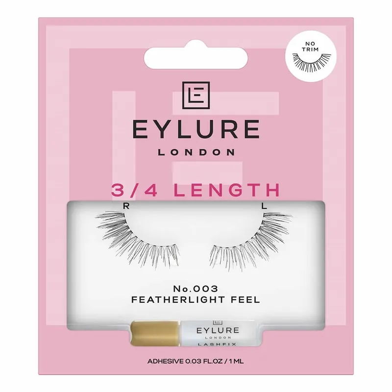 3/4 Length Lashes, No. 003 Kausialennus