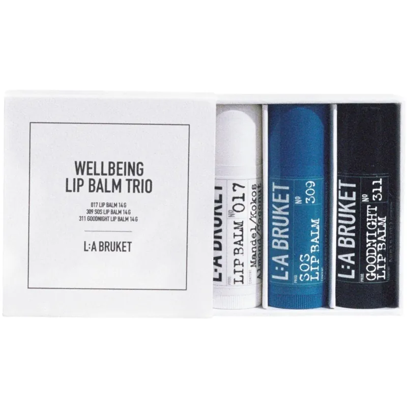325 Wellbeing Lip Balm Trio Merkkituote