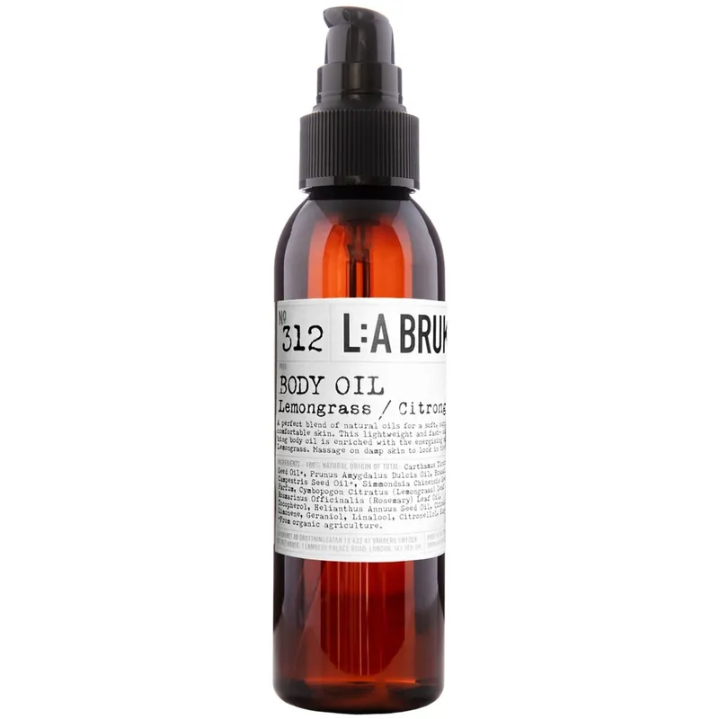 312 Body Oil Lemongrass Osta Tänään