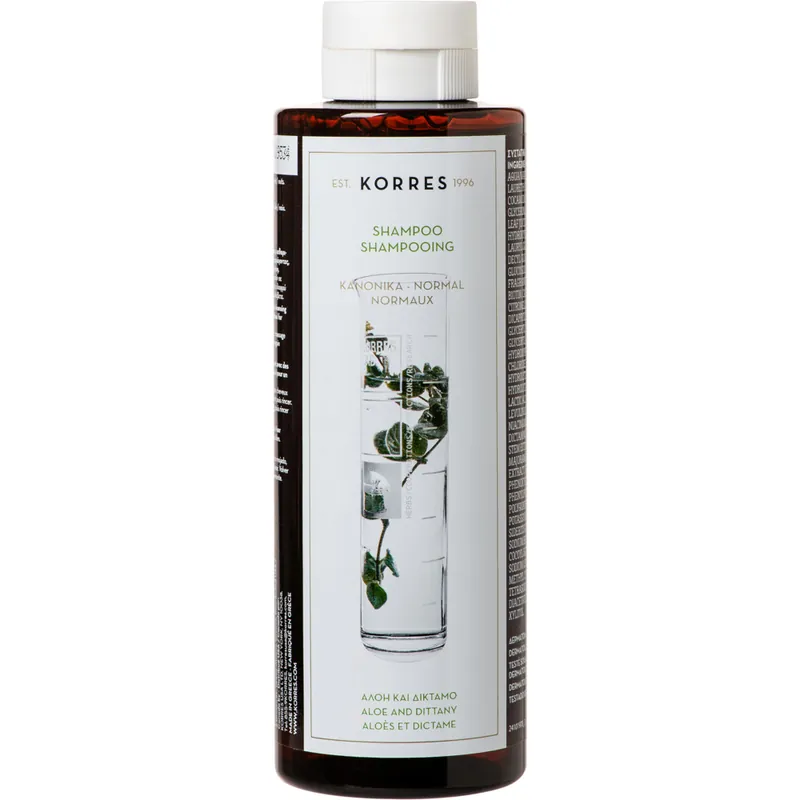 Aloe + Dittany Shampoo For Normal Hair, 250ml Nopea Toimitus