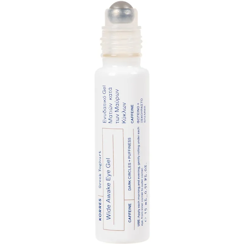 Greek Yoghurt Wide Awake Eye Gel Roller, 15ml Ajankohtainen