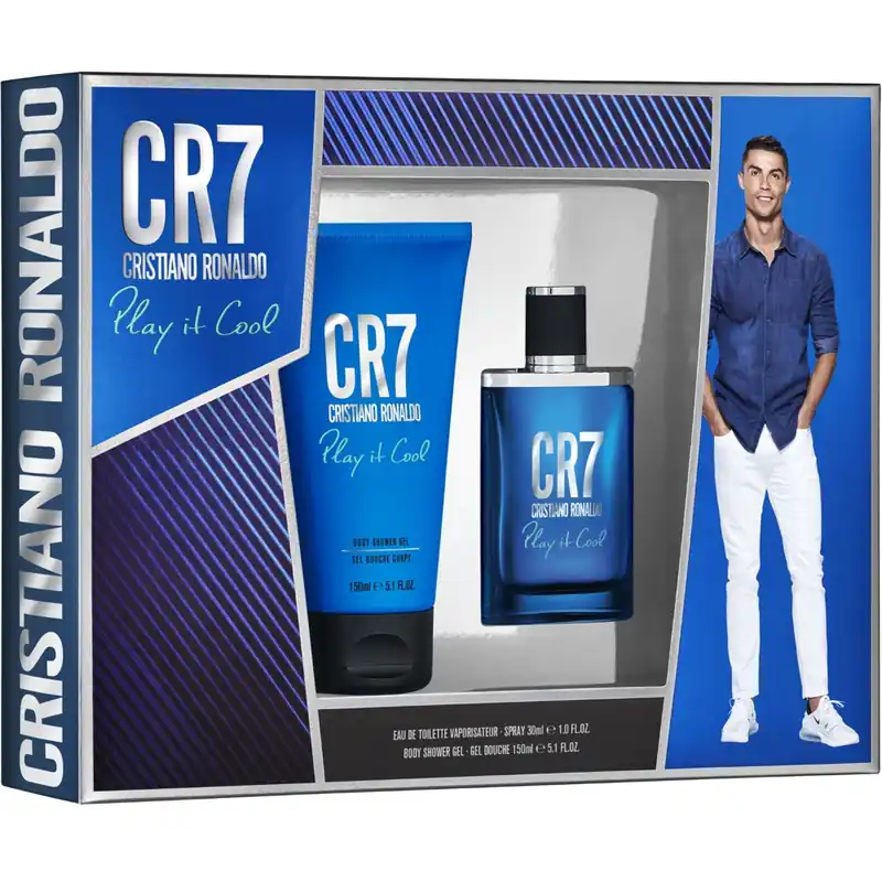 CR7 Play It Cool Gift Set, EdT 30ml + Shower Gel 150ml Turvallinen Maksu