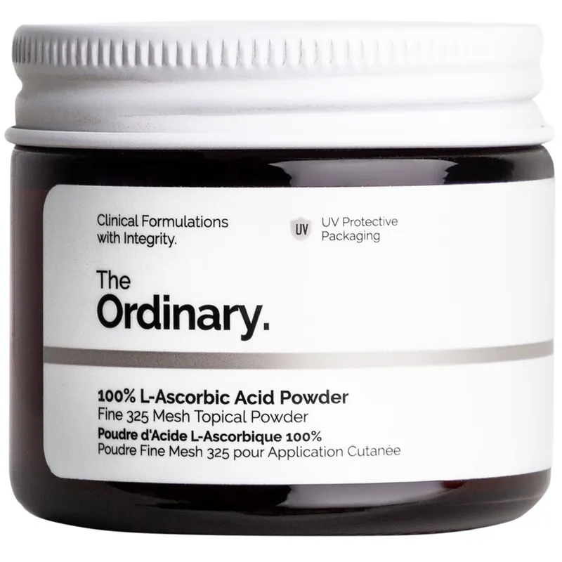 100% L-Ascorbic Acid Powder, 20g Turvallinen Maksu