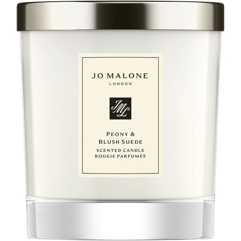 Peony & Blush Suede Scented Classic Candle, 200g Halpa