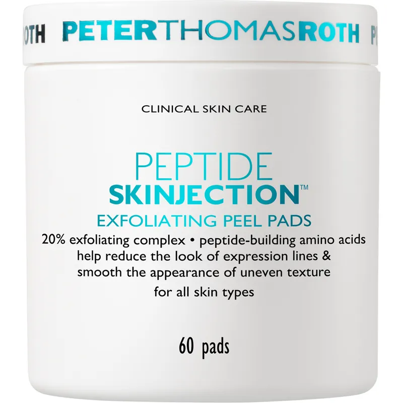 Peptide Skinjection™ Exfoliating Peel Pads, 60 Pads Uusi Malli