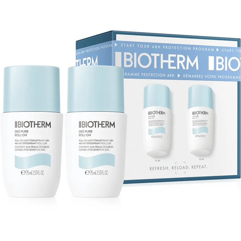Kampanjahinta Deo Pure Roll-On Duo Set, 2x75ml