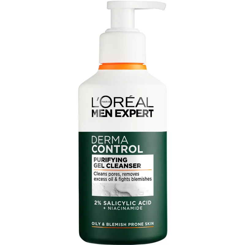 Älä Missaa Men Expert Derma Control Purifying Gel Cleanser, 260ml