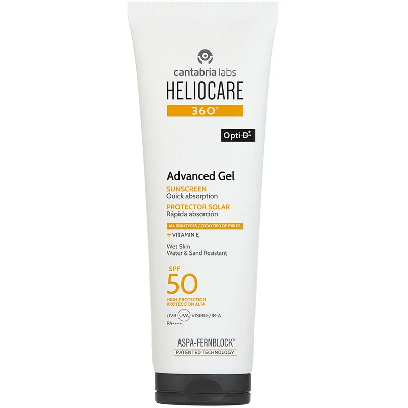Advanced Gel SPF50, 250ml Kausialennus