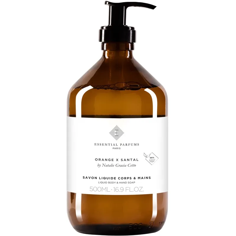 Orange X Santal, Cetto Hand and Body Soap, 500ml Korkea Laatu