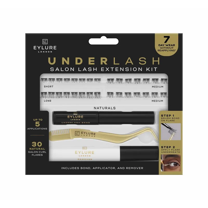 Edullinen Underlash Natural Salon Curl Kit