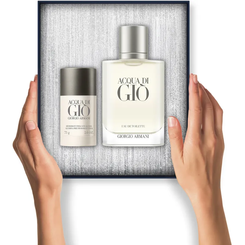 Acqua di Gío Gift Set, EdT 50ml + Deo Stick 75ml Pikatoimitus