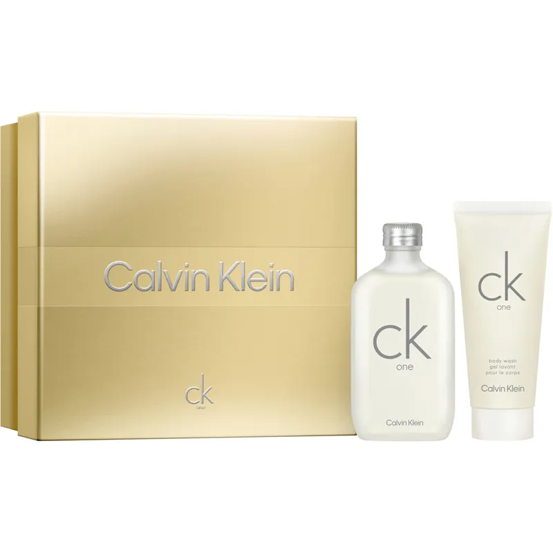 CK One Gift Set, EdT 100ml + Body Wash 100ml Ajankohtainen