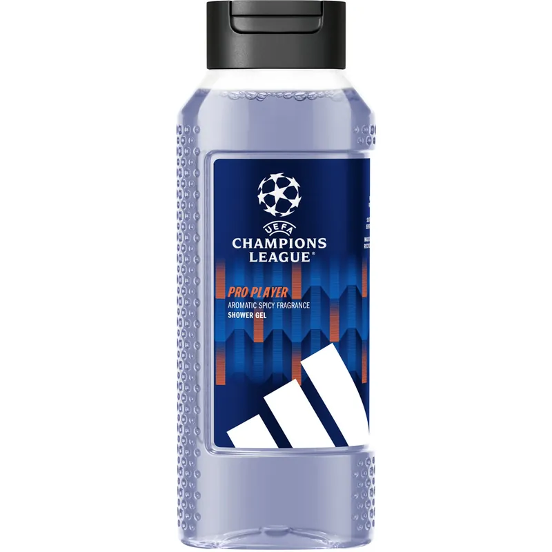 Loppuunmyynti UEFA Champions League Pro Player Shower Gel, 250ml